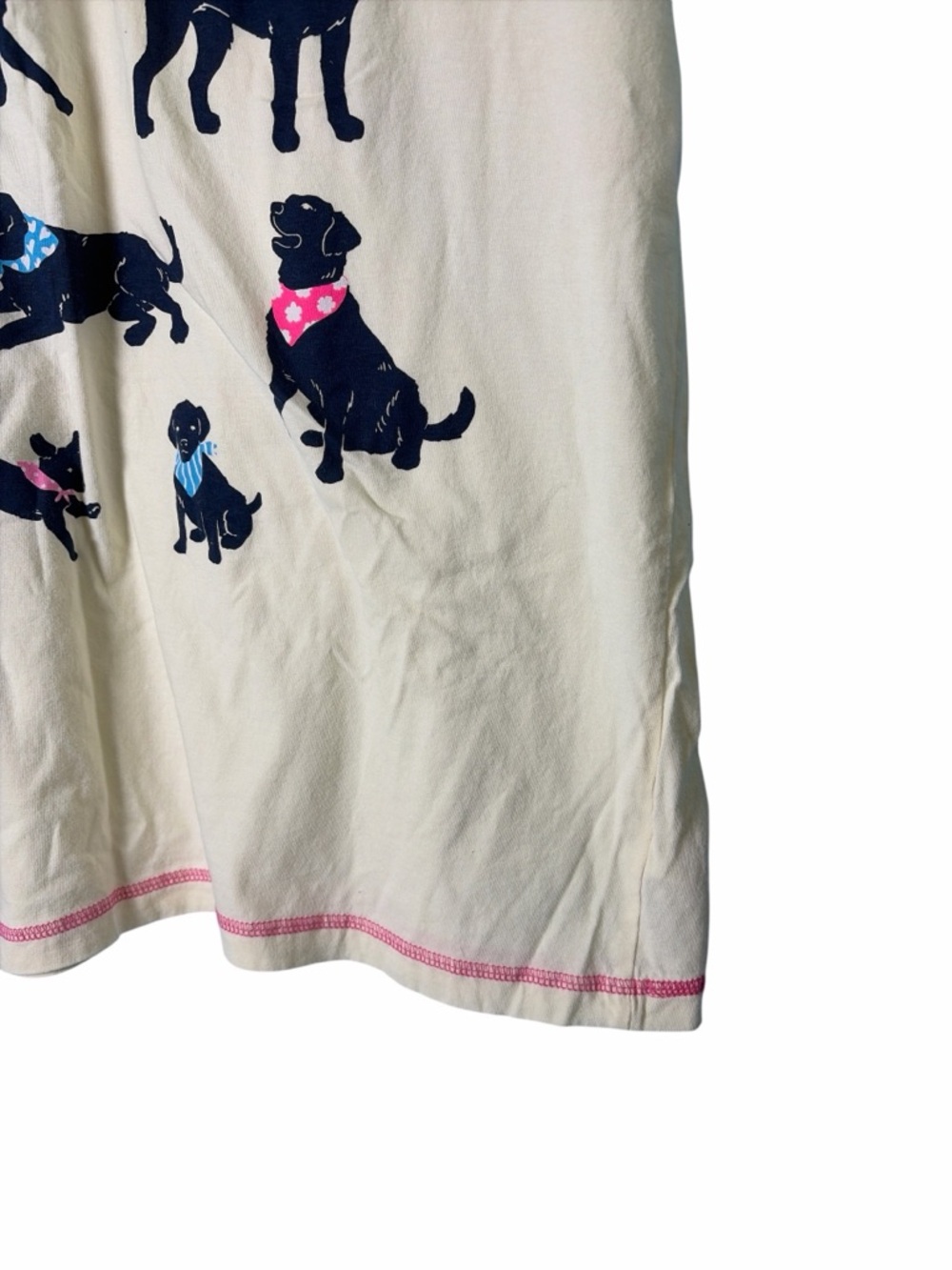 Little Blue House Women Dog Tired Sleep Shirt Beige- One Size - Picture 4 of 10